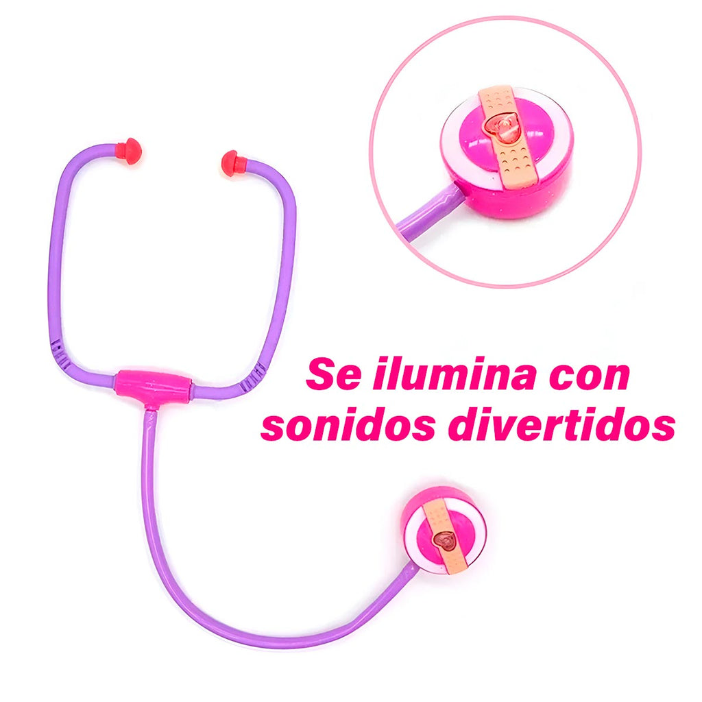 Kit Doctora Juguetes Luces Sonido