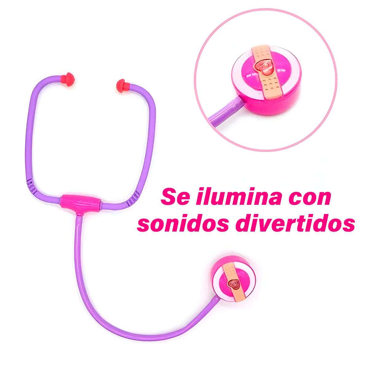 Kit Doctora Juguetes Luces Sonido