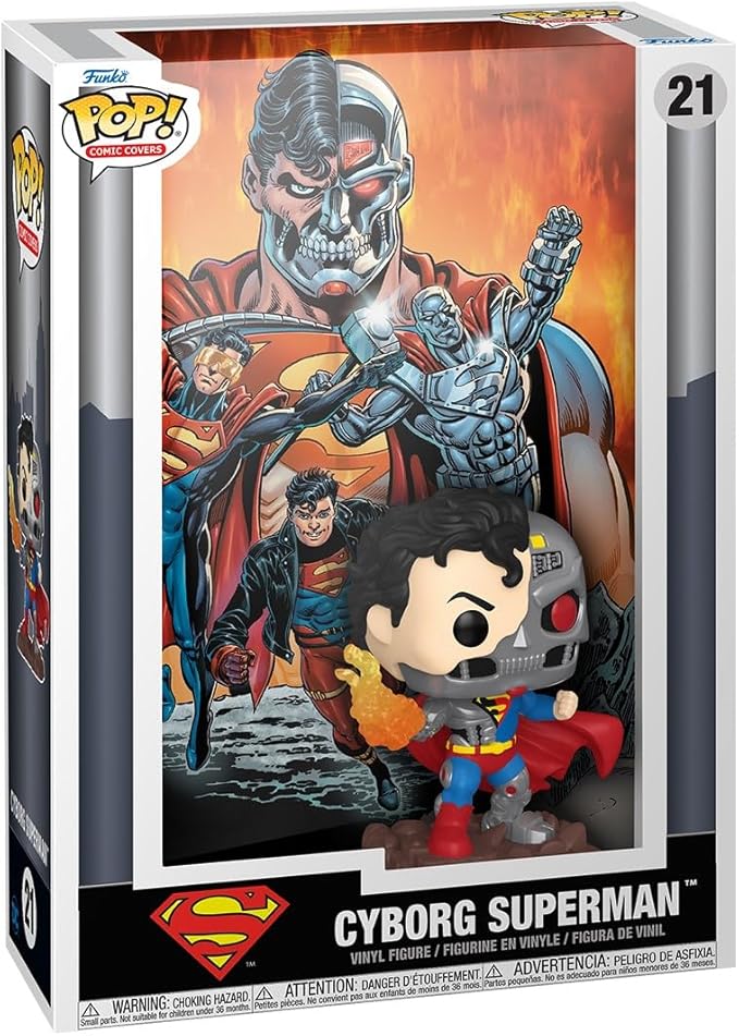 Funko Pop Comic Cover – Cyborg Superman (DC Comics)