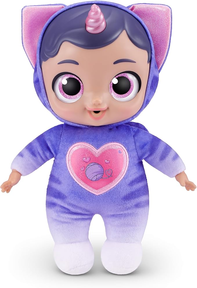 🦄✨ Babycorns ZURU - Muñeca Interactiva Serie 1 (Gatito)